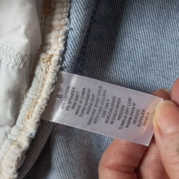 ANA Denim Skirt 6 Light Wash - Picture 10 of 10